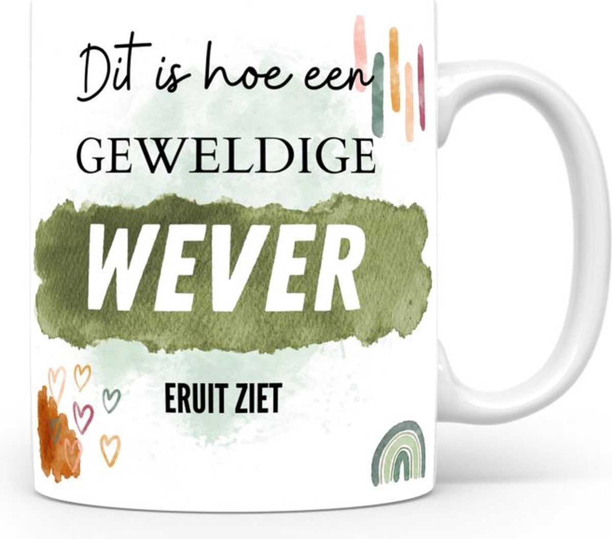 Mok bedrukken met beroep Wever