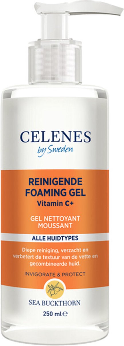 Celenes Duindoorn Reinigende Foam Gel Vettige / Combinatie Huid - 250 ml