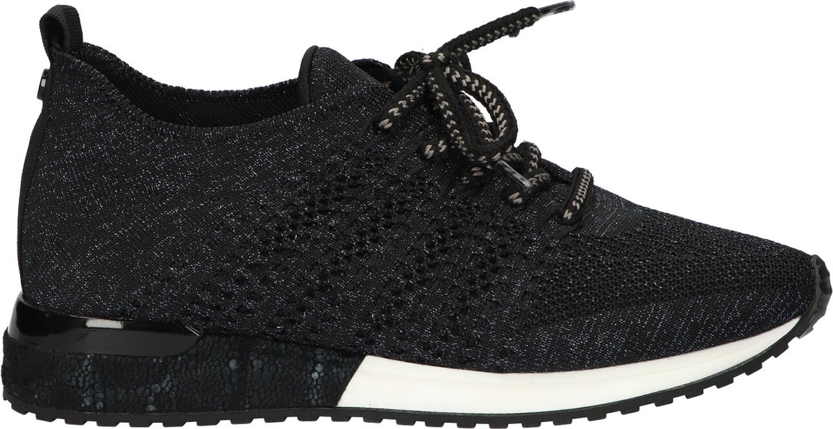 La Strada Sneaker Donkerblauw Knitted - Damesschoenen - Maat - 40