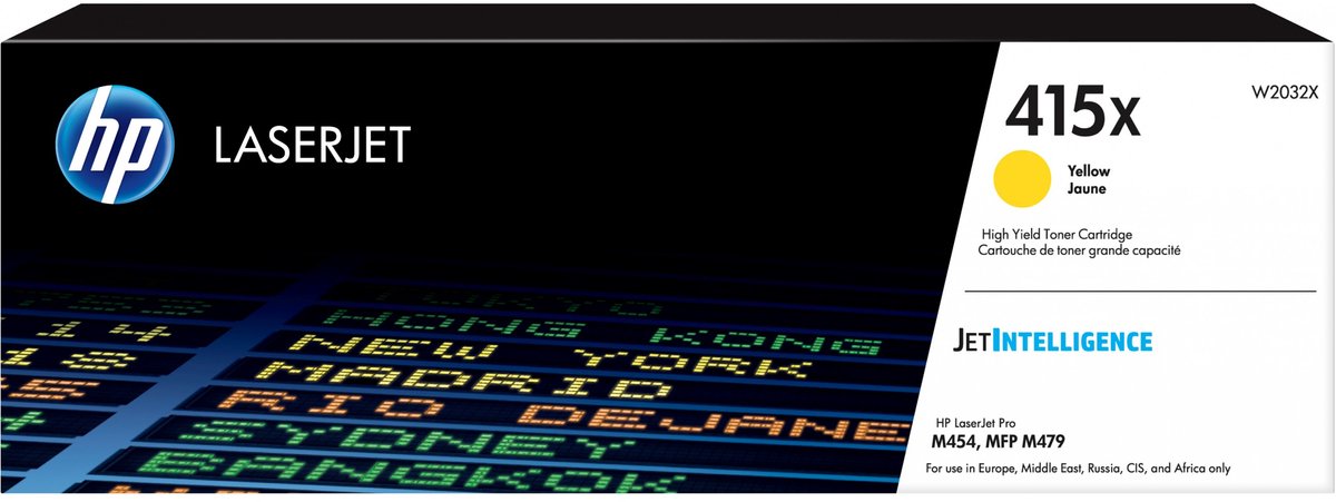 HP 415X Toner Geel (Hoge Capaciteit)