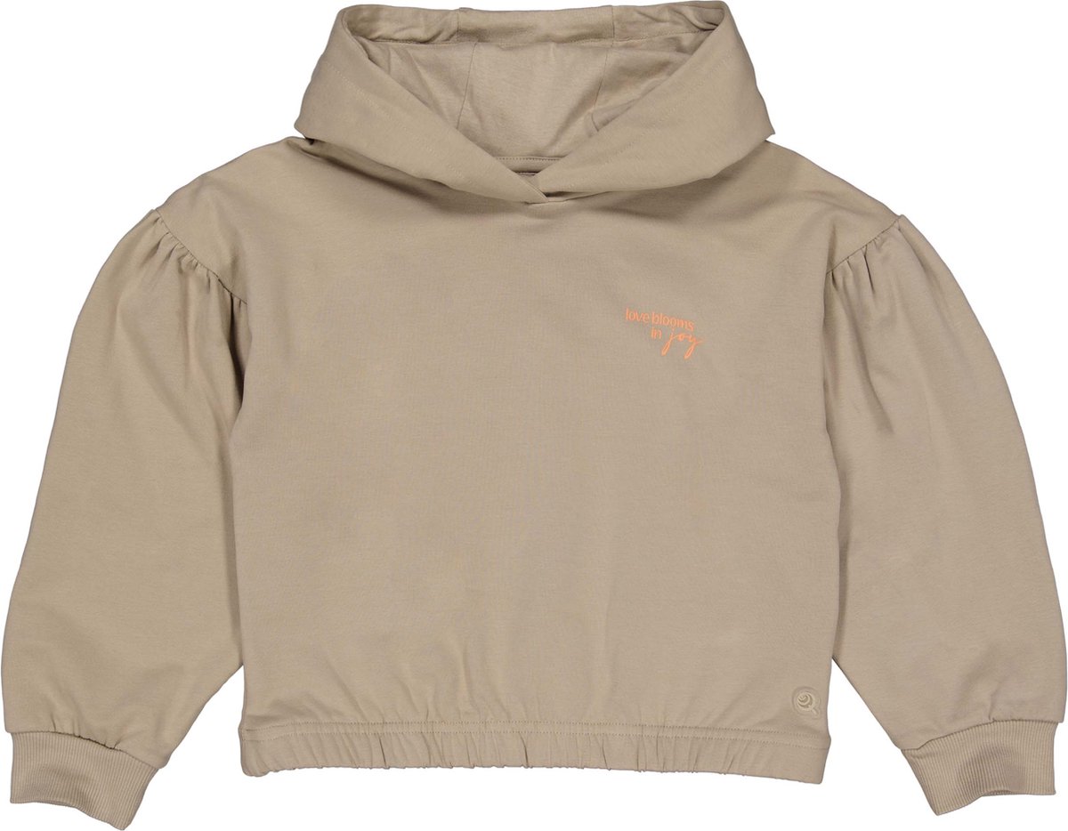 Quapi - Meisjes sweater - Dark Sand - Maat 98