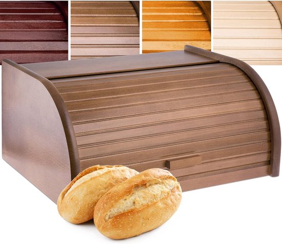 Cosensi - Broodtrommel met Roldeksel voor de Keuken - Grote Voorklep