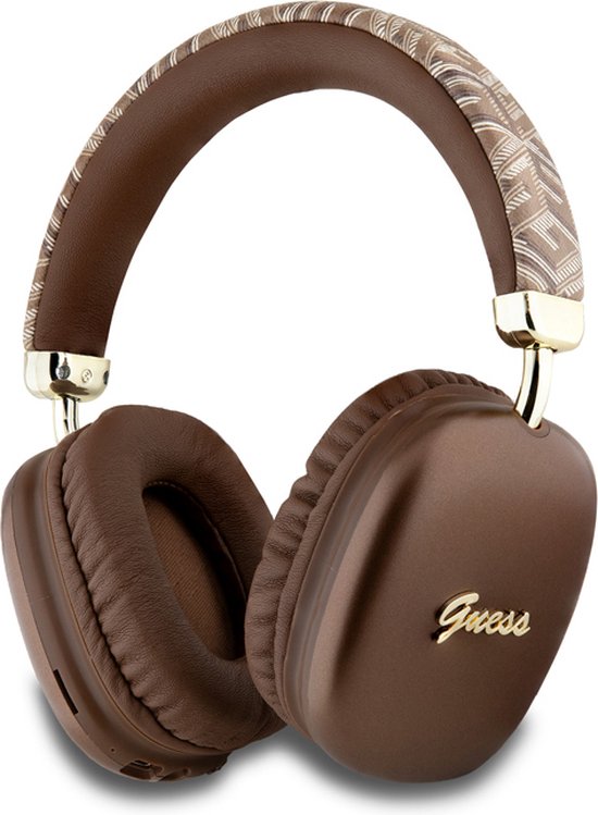 Écouteurs supra- Ear stéréo Bluetooth G-Cube de Guess - Marron