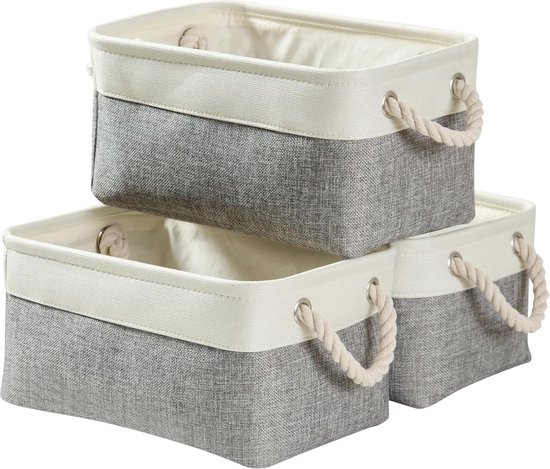 Klein vierkant mandje (18x18x10cm) | Opbergmanden | Mand & Stijl