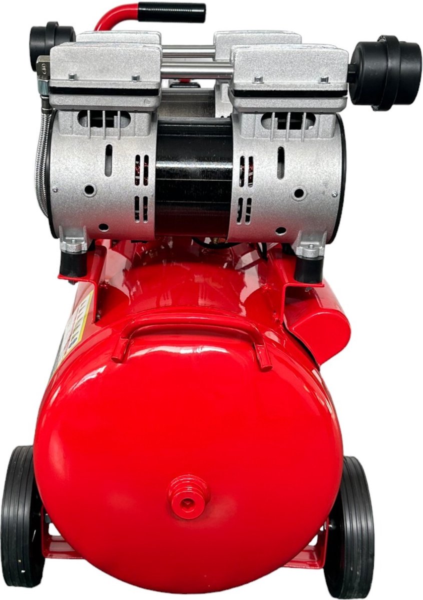 Compressor geluidsarm olievrij ketel 50 L 1,5 kW / 2 Pk 280 L/min 8 bar 78 dB(A) 230V Torros TC502810MS