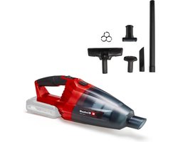 Kruimeldief TE-VC 18 Li-Solo Power X-Change Li-Ion 18 V - 540 ml stofafzuiging - 3 sproeiers - verlengstuk - muurbeugel - Zwart