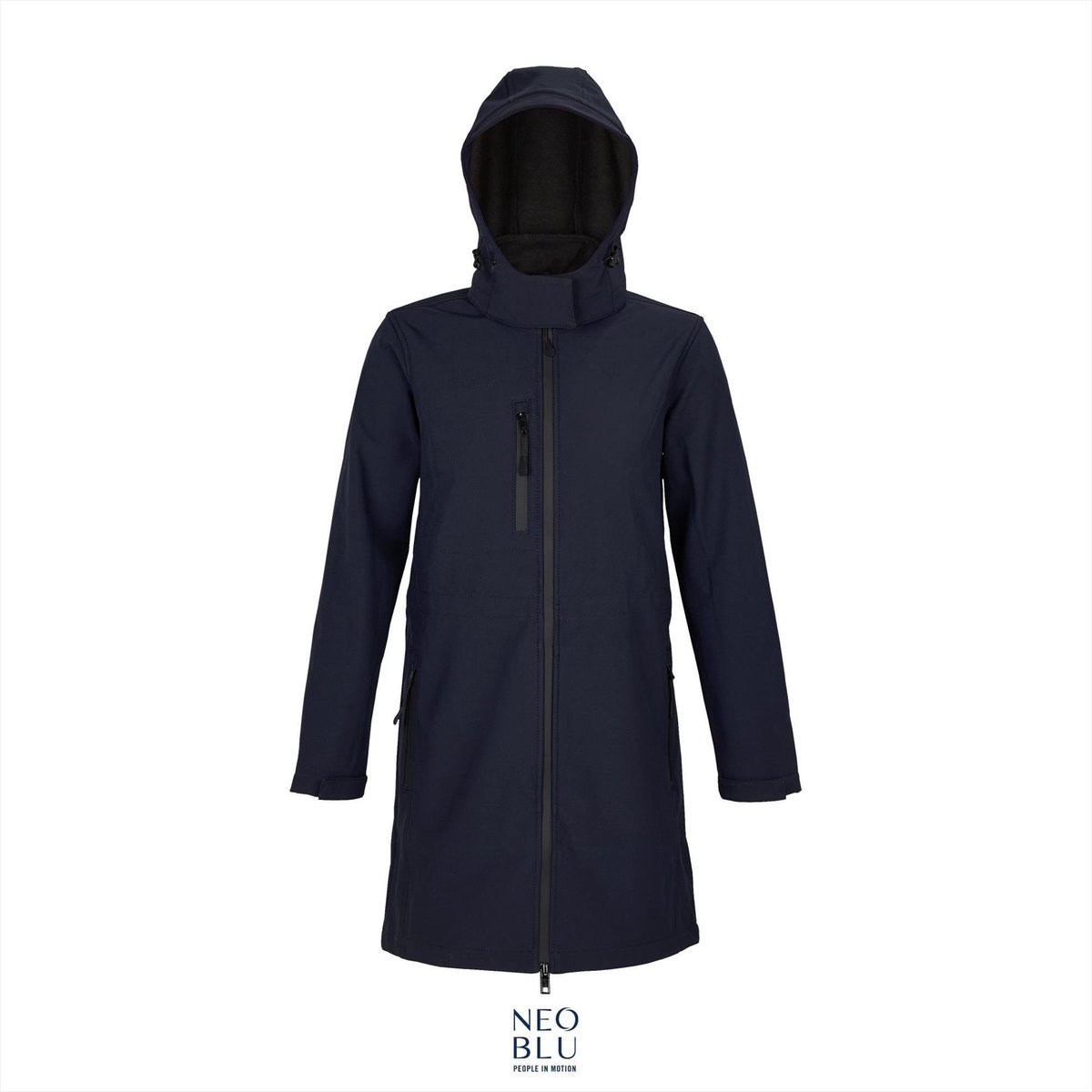 Neoblu Women´s Long Softshell Coat Achille NB3794 Night