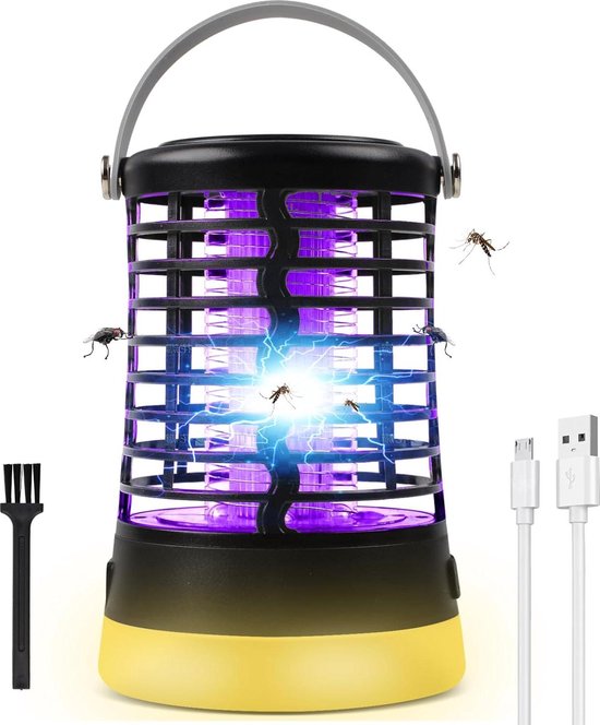 WUGEIN 4 Stück Insektenvernichter, Elektrischer Mückenlampe, Stechmückenfallen mit UV-Lampen WUGEIN 4 Stück Insektenvernichter, Elektrischer Mückenlampe, Stechmückenfallen mit UV-Lampen