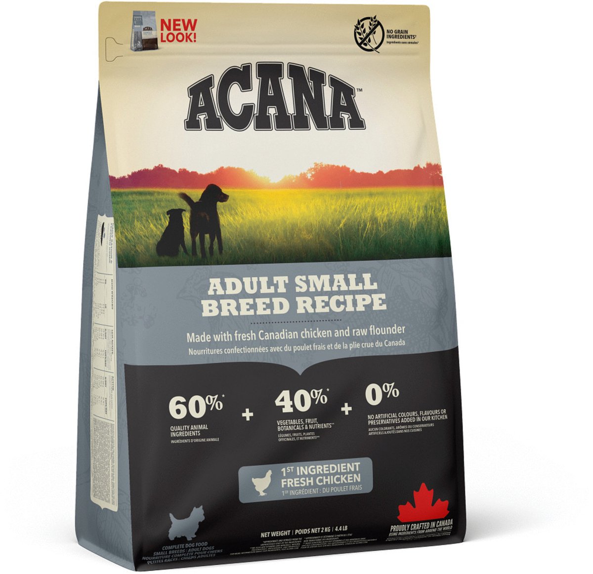 Acana Dog recipe Adult Small - Hondenvoer - Gevogelte - 2 kg