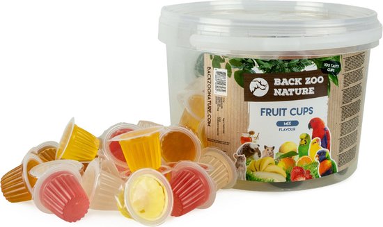 Back Zoo Nature Fruit Cups In Emmer - Vogelsnack - 100 stuks