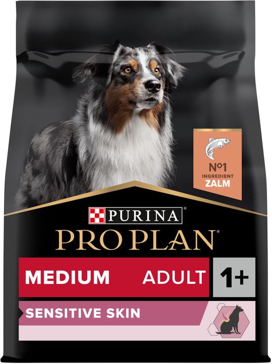 Pro Plan Medium Adult Sensitive Skin- Honden droogvoer - Zalm - 3 kg