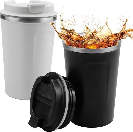 greenrelation clicktumbler 400ml thermosmok stainless steel vacuum mug Coffee to Go thermal mug