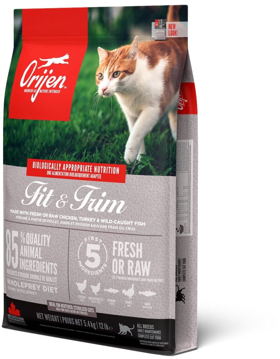 Orijen Fit & Trim Cat Kattenvoer | 5,4 Kg