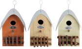Bol.com Esschert Design Vogelhuisje - Assorti - 18 x 14 x 21 cm aanbieding