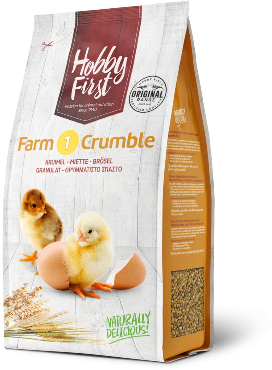 HobbyFirst Farm 1 Kruimel 4 kg