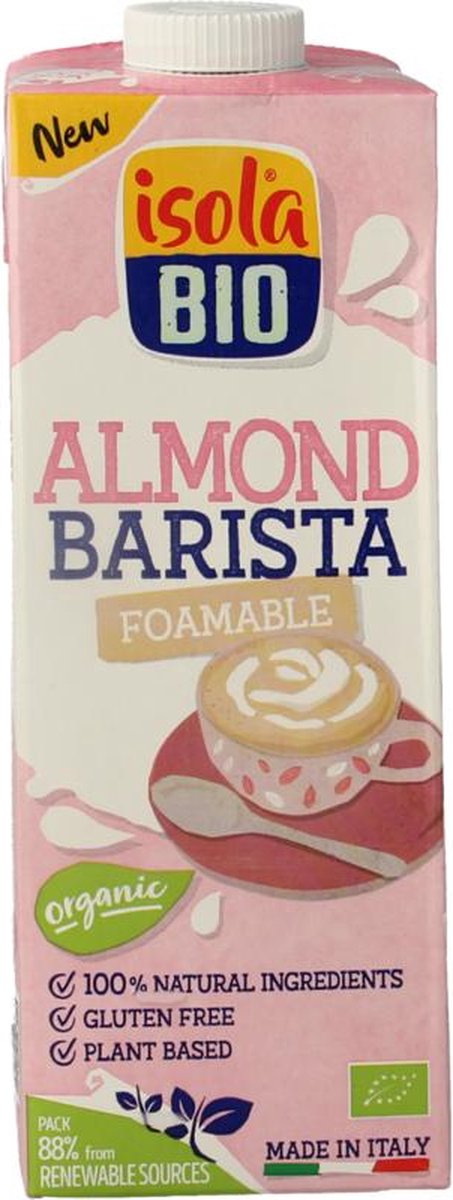 Goedkoopste Isola Bio Almond Barista Foamable 1LT