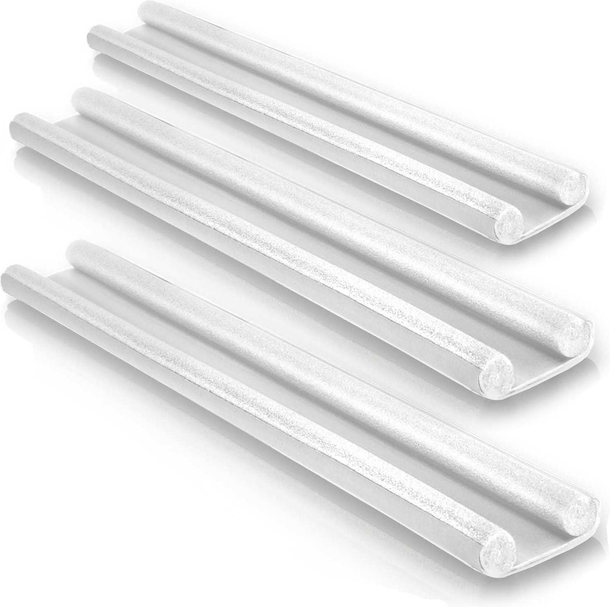 Ideale deur tochtwering voor effectieve afdichting - deuren - tocht geluid kou - 3 stuks wit