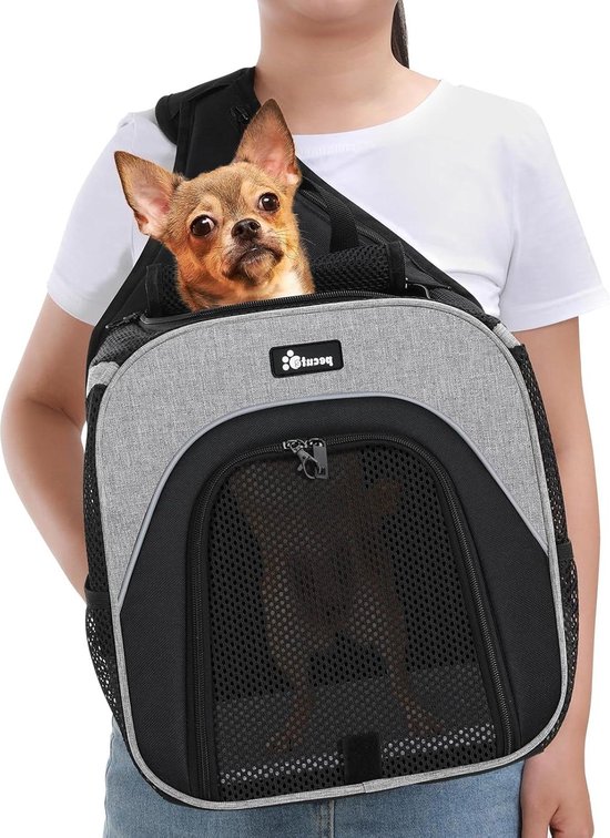 Test D'une Cage De Transport Souple Pour Anmaux (chens, Chats, Etc