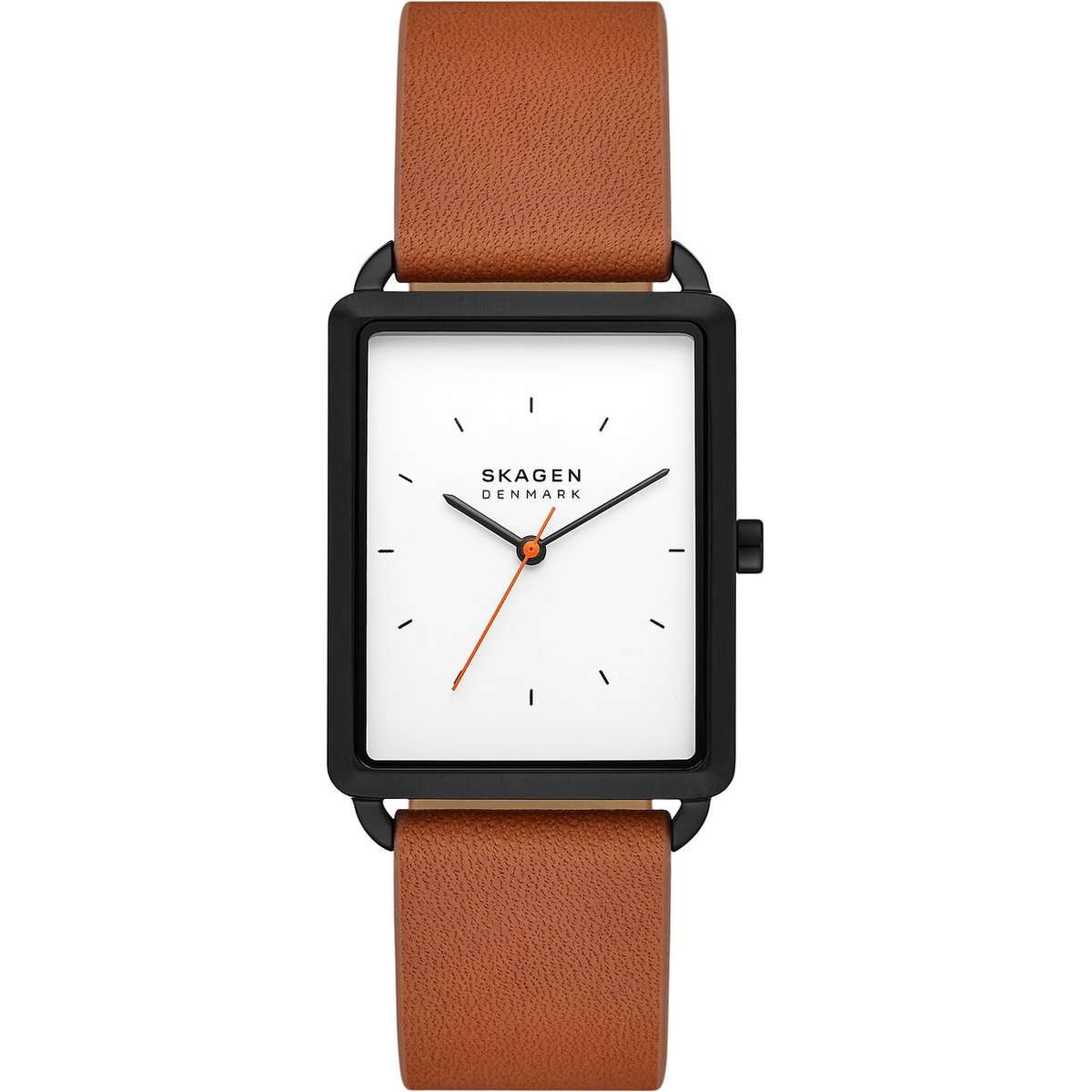 Skagen Hagen SKW6929 Horloge - Leer - Bruin - Ø 32.5 mm