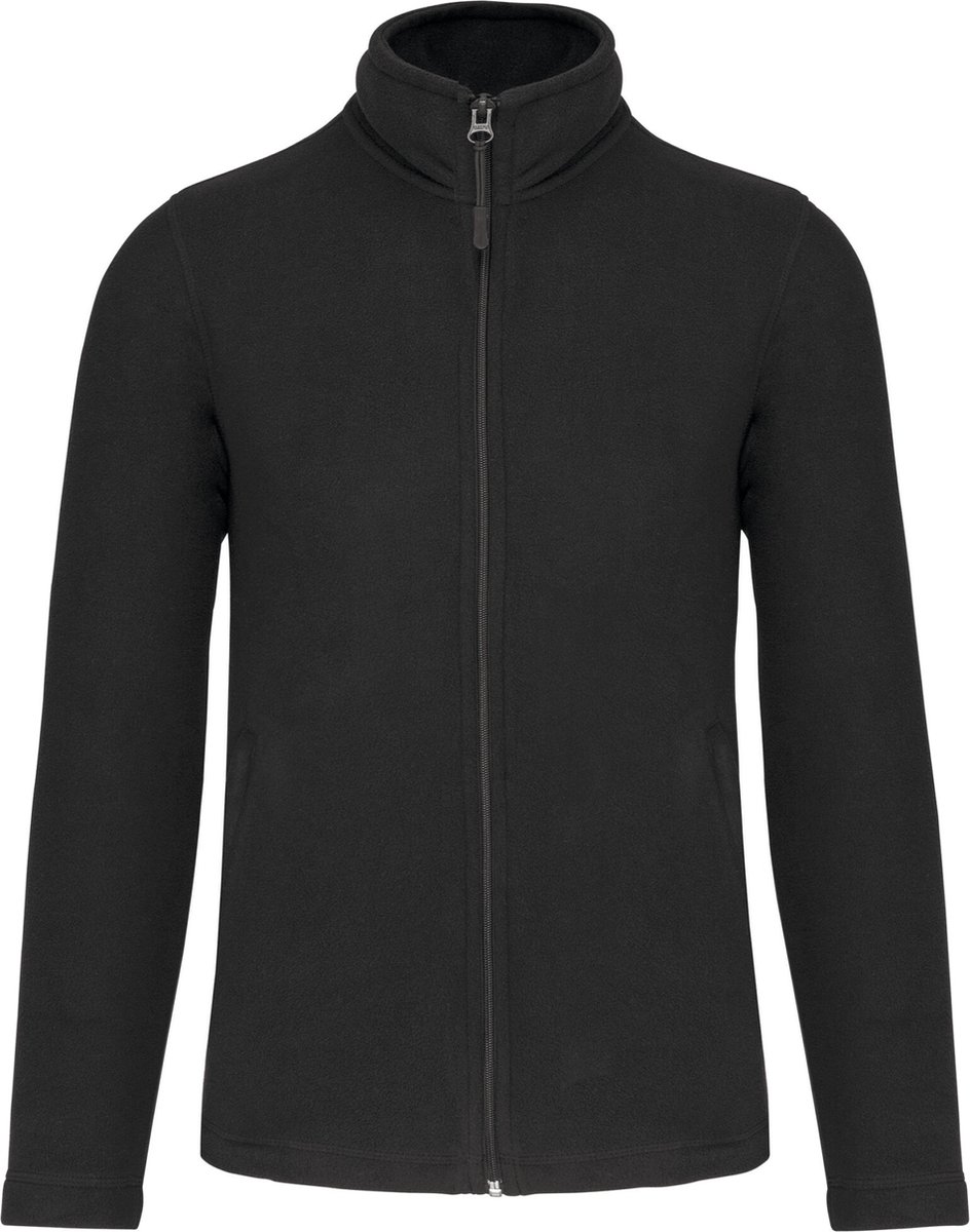 WK. Designed To Work Microfleece Vest Met Rits WK903 Dark Grijs