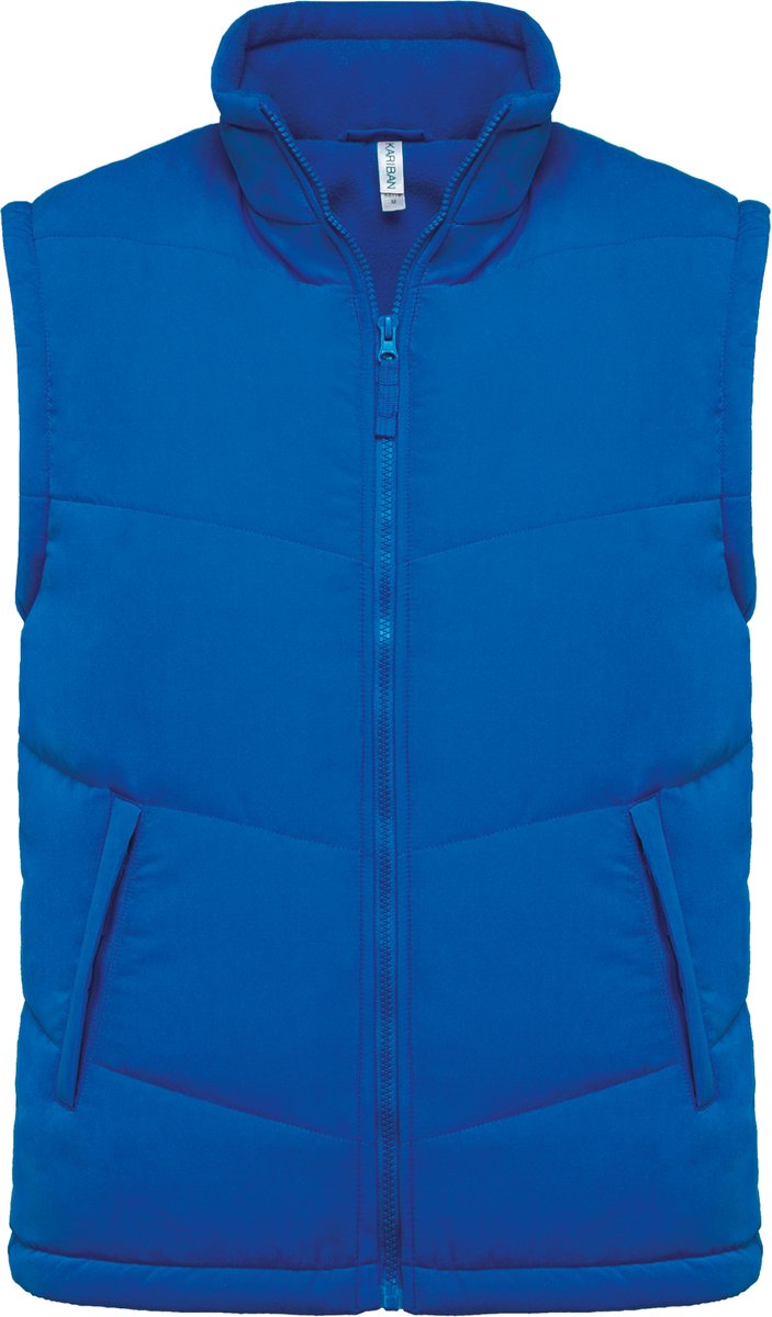 Kariban Met fleece gevoerde bodywarmer K6118 - Light Royal Blue - XL