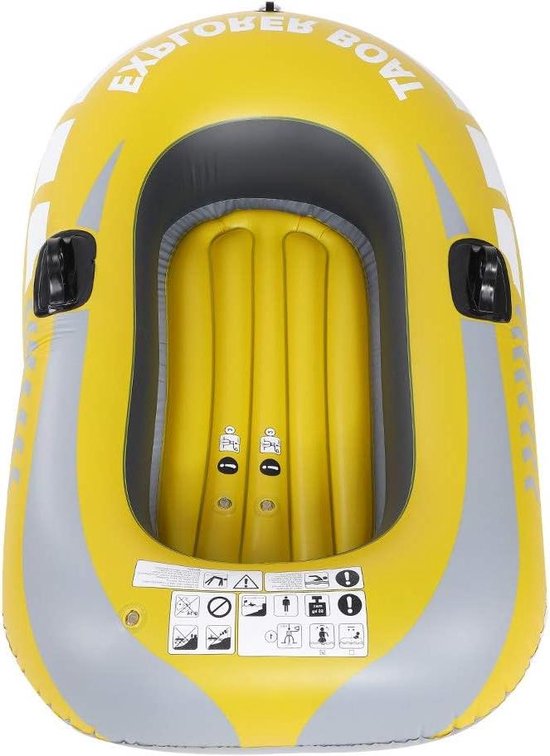 Opblaasboot Persoon PVC Kano Vlot Duiken Tekoop - Opblaasbare Boot