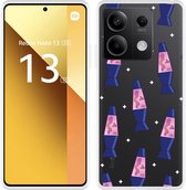 Cazy Hoesje geschikt voor Xiaomi Redmi Note 13 5G Lavalampen