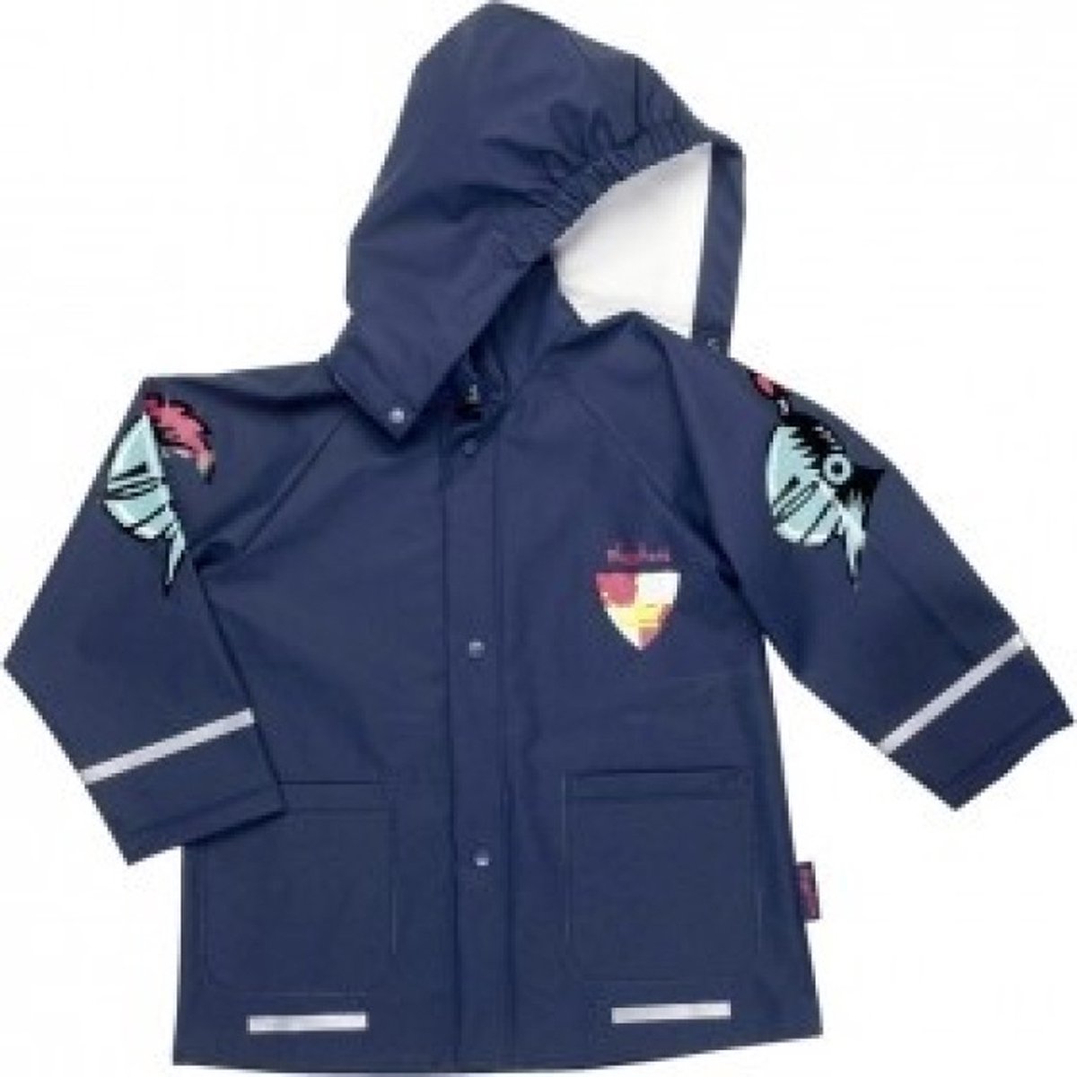 Donkerblauwe regenjas Ridder van Playshoes