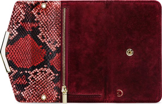 Mobilize - Coque iPhone 12 Pro Max - Pochette Velours Tuyaux Rouge