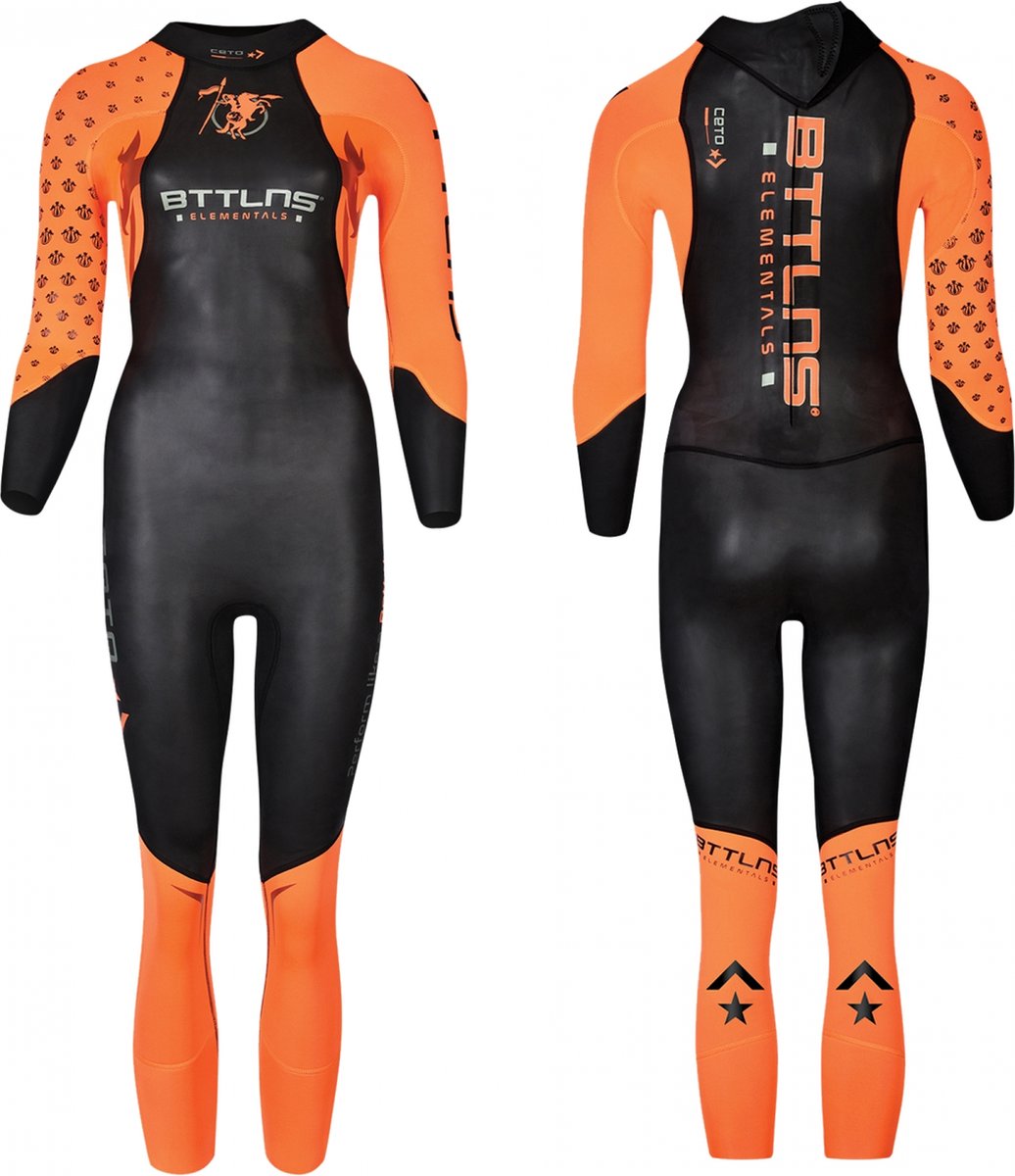 BTTLNS schoolslag wetsuit - zwempak - wetsuit - openwater wetsuit - wetsuit lange mouw dames - Ceto 1.0 - ST