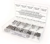 200 pcs Vis à six pans creux DIN 912 culasse inox A2 - M2 M25 M3 - coffret assortiment de mini vis