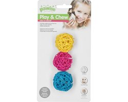 Pawise nibblers-willow chews-balls without bell