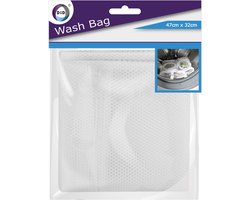 Waszak - wit - voor delicaat wasgoed - 47 x 32 cm