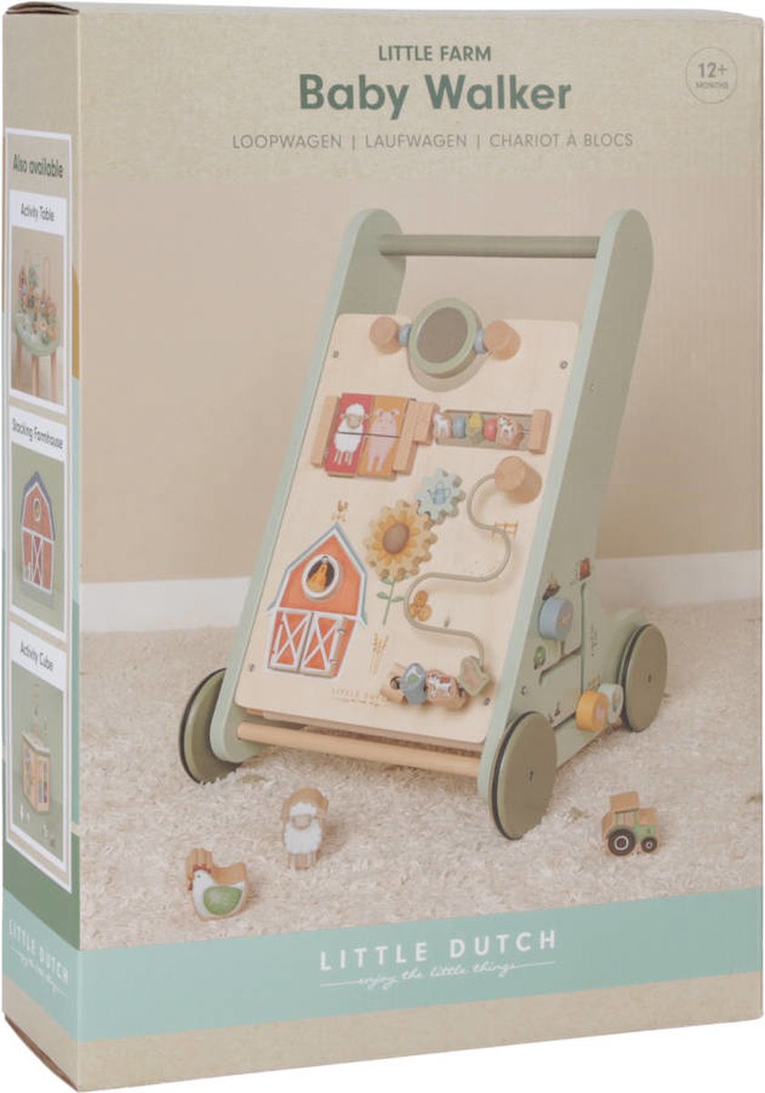 Little Dutch - Activiteiten loopwagen - Little Farm FSC — afbeelding 10