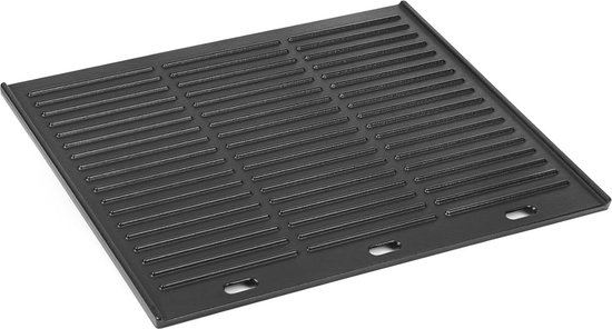 Onlyfire Plancha De Cuisson Réversible En Fonte 45,5X35Cm, Universelle Plaque De Barbecue, Bbq