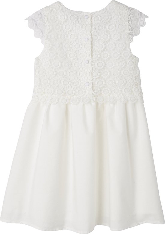 Vertbaudet Robe de cérémonie effet 2 en 1 superposition en macramé fille