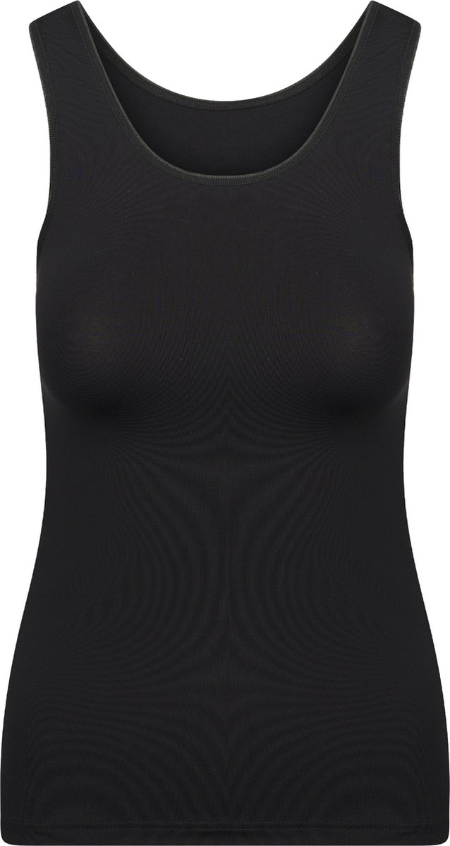 RJ Bodywear - Pure Color - Dames Singlet - Zwart - S