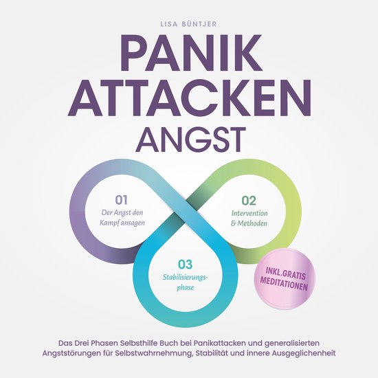 Panikattacken Angst: Das Drei Phasen Selbsthilfe Buch bei Pa ... - cover