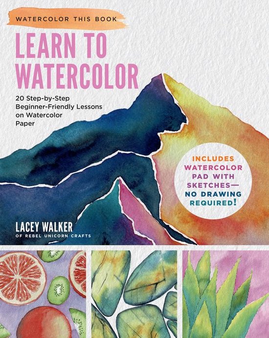 Watercolor This Book - Learn to Watercolor - cover