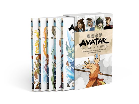 Avatar: The Last Airbender Omnibus Boxed Set - cover