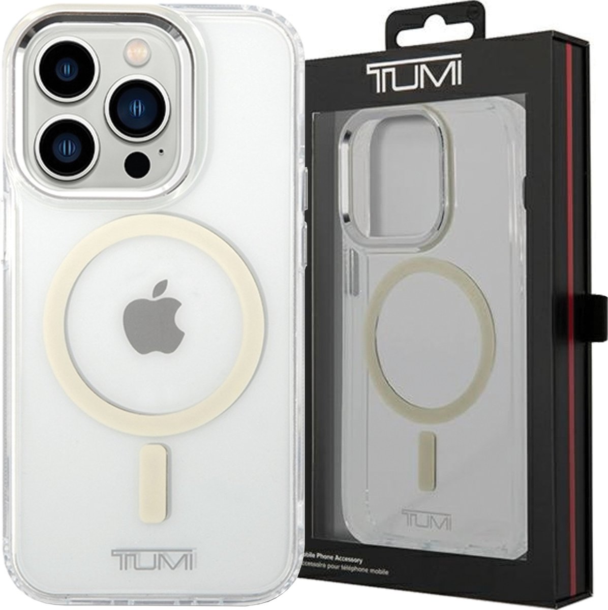 Tumi TUHMP14XUTT iPhone 14 Pro Max 6,7" transparant/helder hardcase Transparant MagSafe