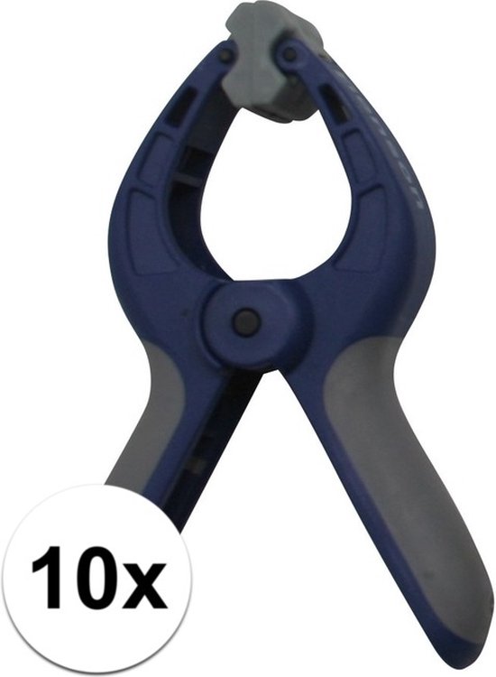 Kleine zeilklem / zeilclip 4 inch - 10 stuks - kunststof - dekzeil klemmen van Klein — afbeelding 2