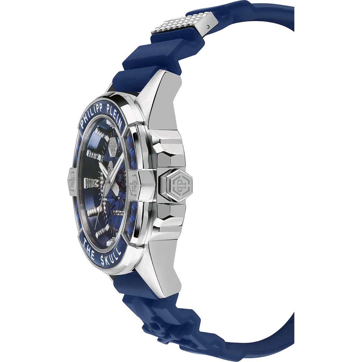 Philipp Plein - Heren Horloge The Skull - Blauw