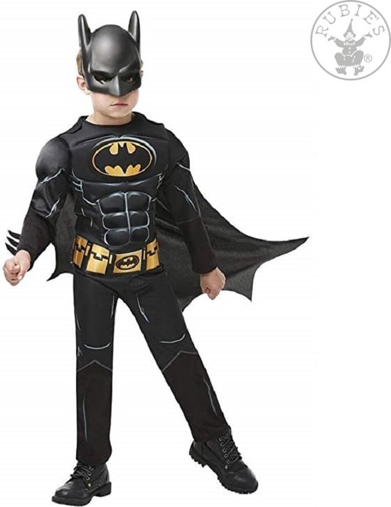 Rubie's Batman Dress Up Costume Garçons Noir Taille 128
