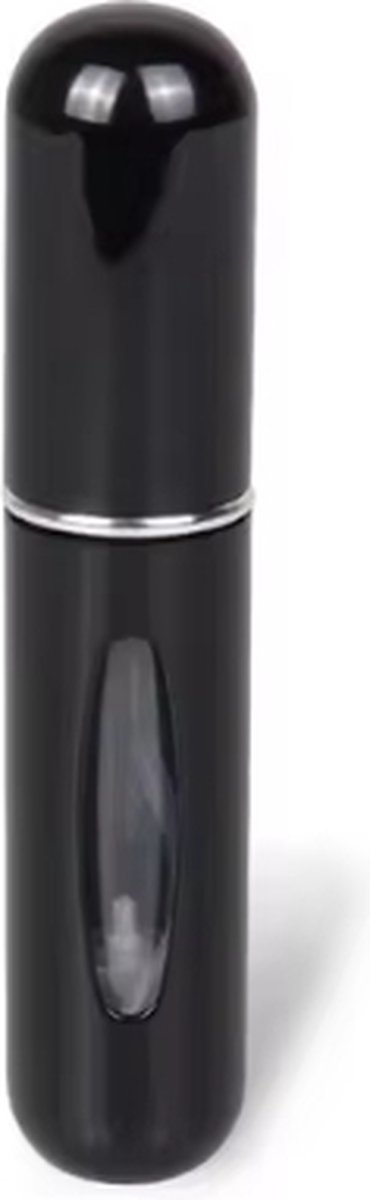Scoby - Mini Parfum Flesjes - Navulbare Parfum Flesje - Lipstick Formaat - Travel Atomizer - 2 stuks - Zwart