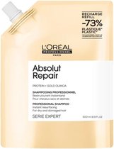 L'Oréal Professionnel - Recharge Shampooing Absolut Repair pour cheveux secs et abîmés - 500 ml