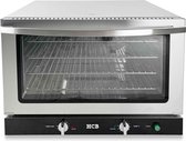 Bol.com HCB® - Professionele Horeca Heteluchtoven met vochtinjectie - 110 liter - 400V - RVS / INOX hetelucht oven vrijstaand - ... aanbieding