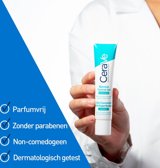 CeraVe Geconcentreerde Anti-Onzuiverheden Verzorging - voor een Onzuivere Huid met Neiging tot Acne - met 2% Salicylzuur - 40ml