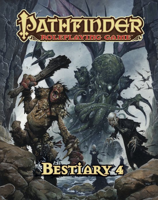 Pathfinder Roleplaying Game Bestiary 4 - cover