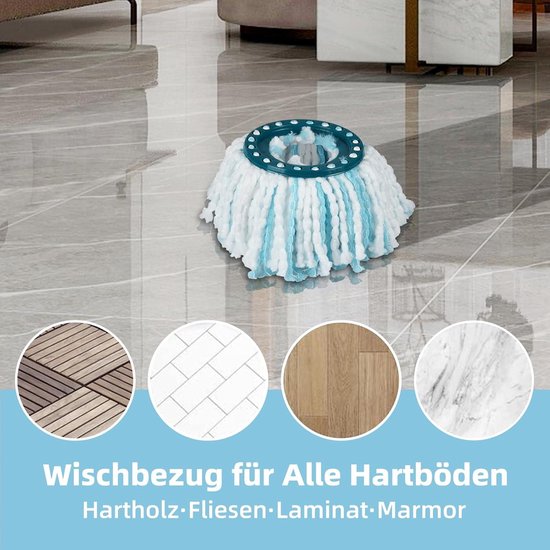 LEIFHEIT Leifheit Clean Twist Disc Mop - vervangingskop - H-BLOK & TOYS